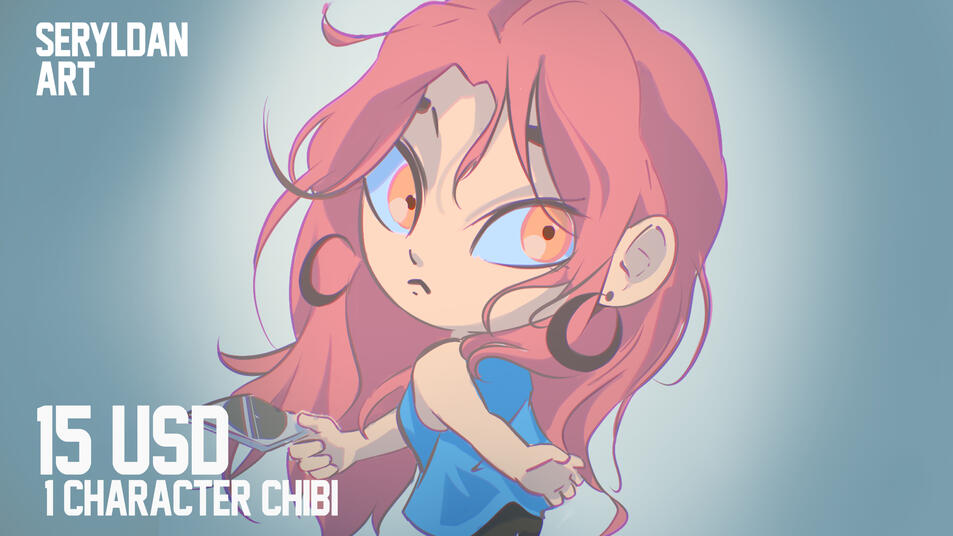 1 character chibi